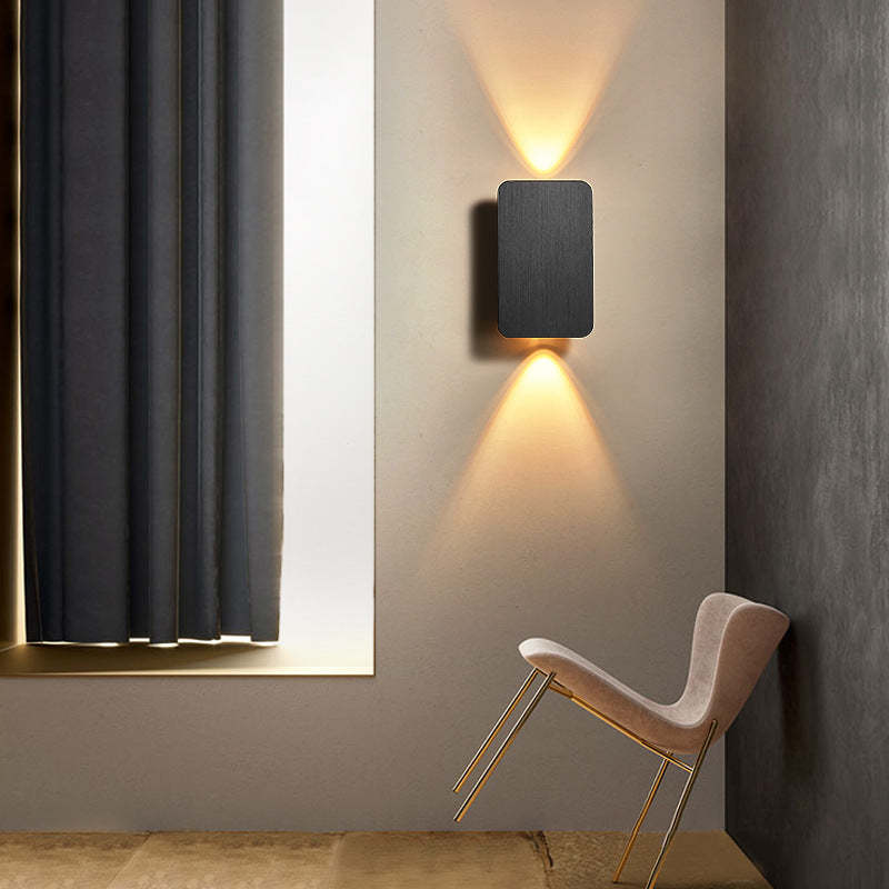 Moderno Cuadrado Aplique De Pared Interior Dormitorio/Salón