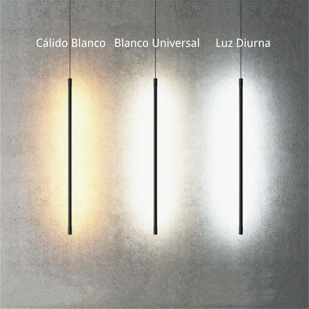 Minimalista Metal Lámpara de Techo Negra | Lámparas Colgante