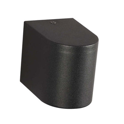 Minimalista Rectangular Aplique de Pared Negro