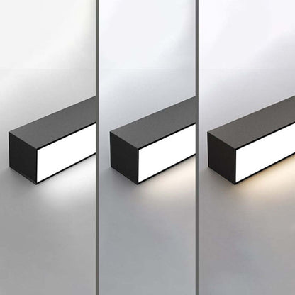 Moderna Minimalista LED Lámpara de Techo Negra  | Lámparas de Techo