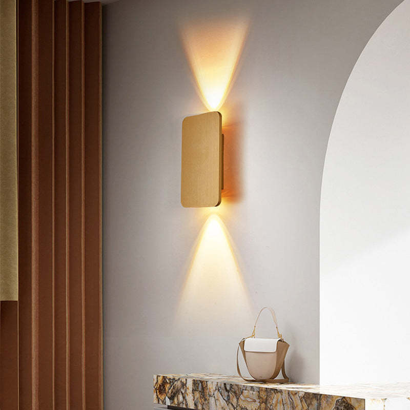 Moderno Cuadrado Aplique De Pared Interior Dormitorio/Salón