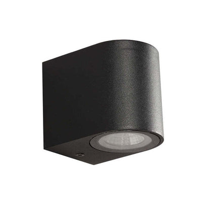 Minimalista Rectangular Aplique de Pared Negro
